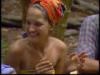 Colleen at worm eating challenge